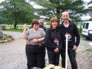 Herman, Moniek, Luc en Ester
